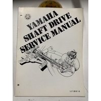 YAMAHA SHAFT DRIVE GENUINE YAMAHA WORKSHOP SERVICE MANUAL 1J7-28197-19