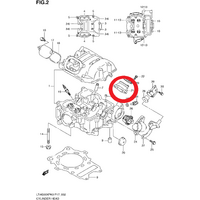 SUZUKI KINGQUAD LTA 500 INTAKE PIPE INLET MANIFOLD 13101-31H01 2009 - 2022