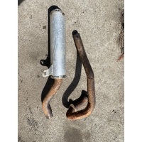 SUZUKI LTZ KFX 400 BILLS RACING  EXHAUST MUFFLER SYSTEM 