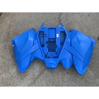 POLARIS OUTLAW  90  REAR PLASTIC FENDER BLUE 