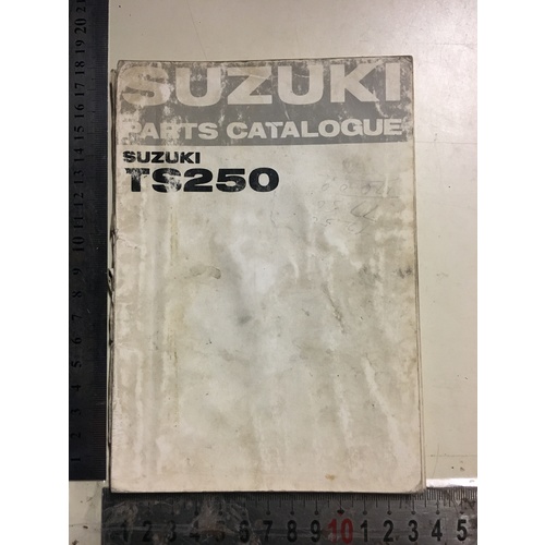 SUZUKI TS 250  1969 - 1970 PARTS  MANUAL CATALOGUE