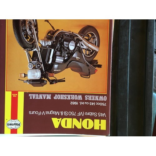 HONDA V45 SABRE (VF 750 S) AND MAGNA V FOURS 1982 HAYNES WORKSHOP MANUAL