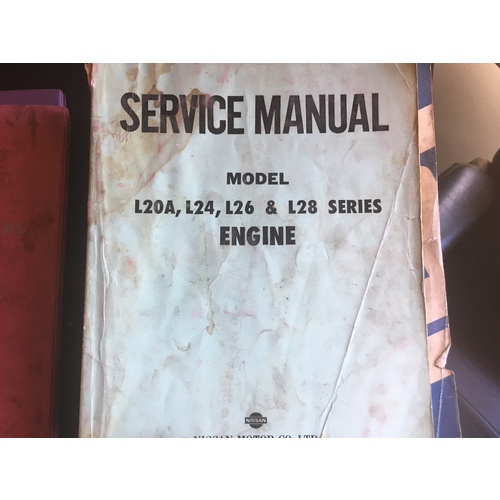 NISSAN ENGINE MODELS L20A L24 L26 L28 SERIES  NISSAN SERVICE WORKSHOP MANUAL