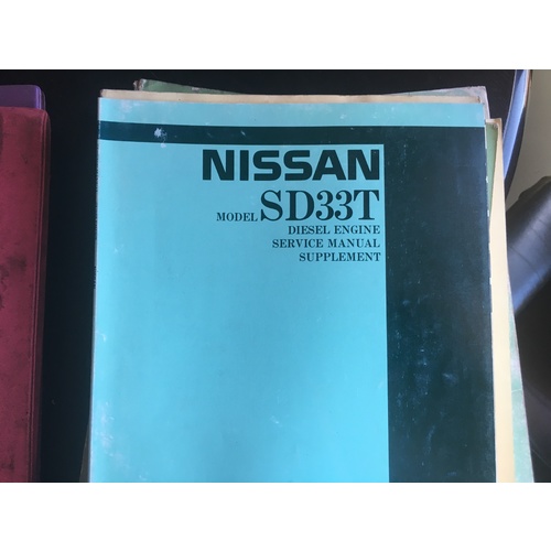 NISSAN SD SERIES  SD33T SUPPLEMENT DEISEL ENGINE NISSAN WORKSHOP SERVICE MANUAL