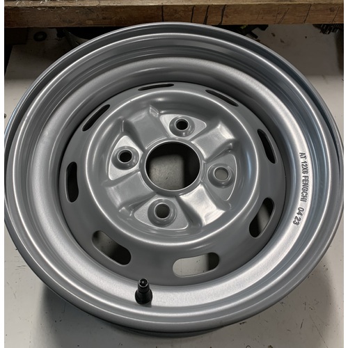 SUZUKI EIGER 400 KINGQUAD FRONT AFTER MARKET STEEL RIM 12 X 6 SEE FITMENT LIST