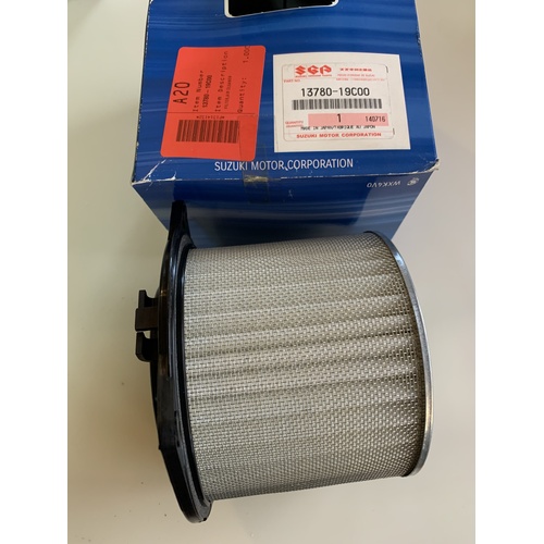 GENUINE SUZUKI AIR FILTER ELEMENT GSX 600 F 1988 1989 1100 F 1988 - 1991 13780-19C00