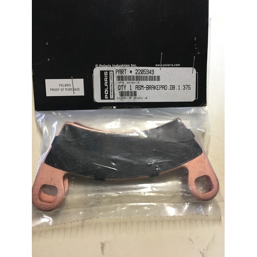 GENUINE POLARIS BRAKE PAD SET 2205949 RANGER 500 570 700 900 1000 ACE RZR