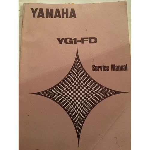 YAMAHA SERVICE MANUAL YG`-FD