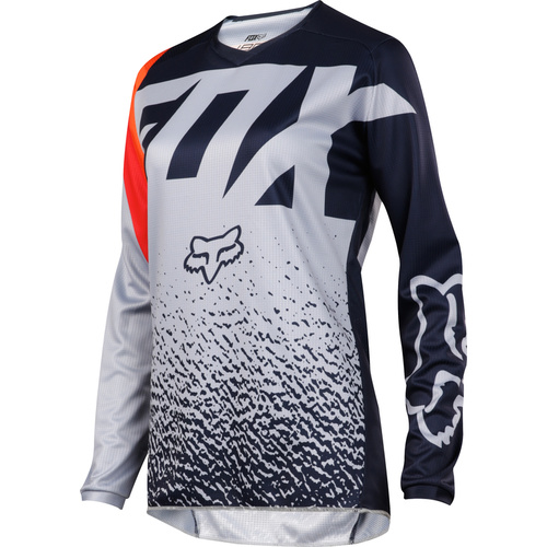 FOX RACING MX 180 2018  JERSEY  LIGHT GREY / BLACK KIDS SIZE MEDIUM