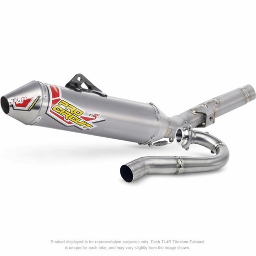 PRO CIRCUIT TITANIUM EXHAUST RACE SYSTEM HONDA CRF 450 09 10PC4H09450-TI-4R