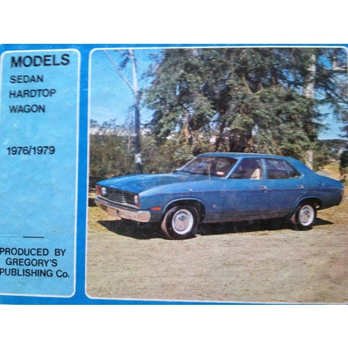 XC FALCON/FAIRMONT 6 CYL 1976-1979 GREGORYS SP  SERVICE REPAIR MANUAL WORKSHOP 