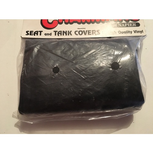 VINYL SEAT COVER  BLACK HONDA XL 250 S  1979 - 1981 