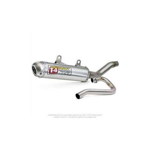 PRO CIRCUIT T4 EXHAUST SYSTEM YAMAHA RAPTOR 80 02 - 07 50 04 - 07 ATV PC4QY02080