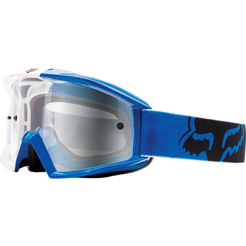 FOX MAIN IMPERIAL MX 180 GOGGLES  ADULT DIRT BIKE BLUE / WHITE