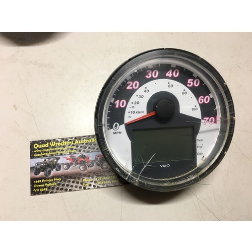 POLARIS 400 HAWKEYE  SPEEDO SPEEDOMETER DIGITAL DASH 12762 kms