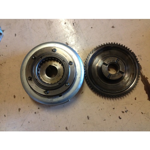 YAMAHA YFM 350 400  BIG BEAR STARTER CLUTCH & FLYWHEEL