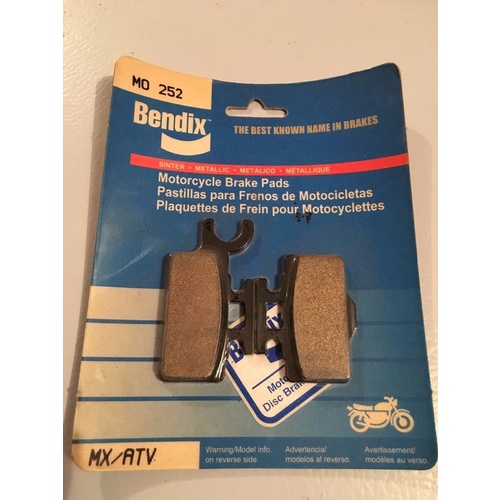 BENDIX BRAKE PADS KAWASAKI KX 65 FRONT SUZUKI RM 65  MO 252