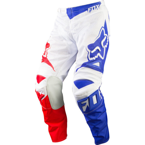 FOX RACING MX GEAR OFF ROAD 180 RACE AIRLINE RED WHITE BLUE PANTS SIZE 30