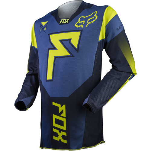 FOX RACING  MX ENDURO OFF ROAD FRANCHISE JERSEY BLUE SIZE SMALL