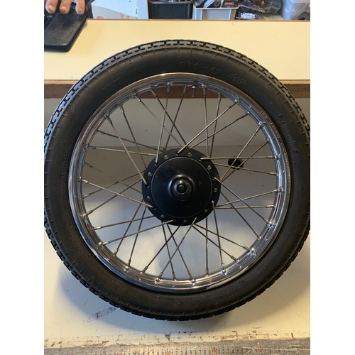 HONDA CT 110 POSTIE FRONT WHEEL TYRE    17 INCH     GIG BUGGY NO BRAKES 