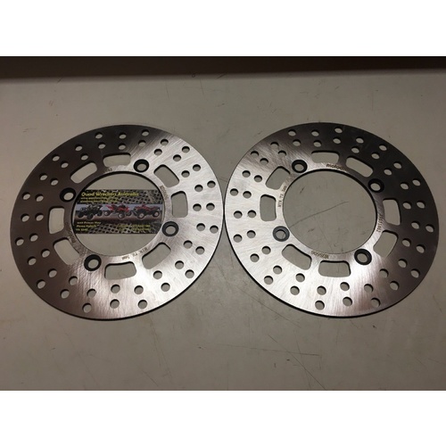 YAMAHA GRIZZLY YFM 550 700 FRONT BRAKE DISC ROTOR LEFT AND RIGHT  606